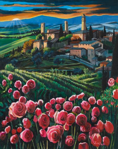 김조묘, 장미언덕의 황혼