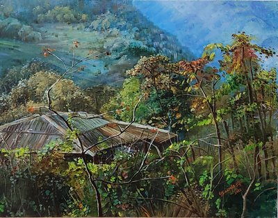 곽용자, 충주 공이리마을