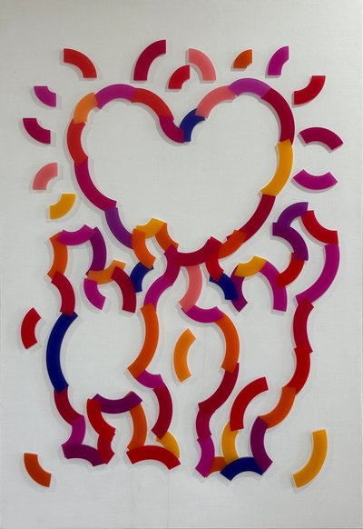 유안 그리드, Keith Haring - Untitled