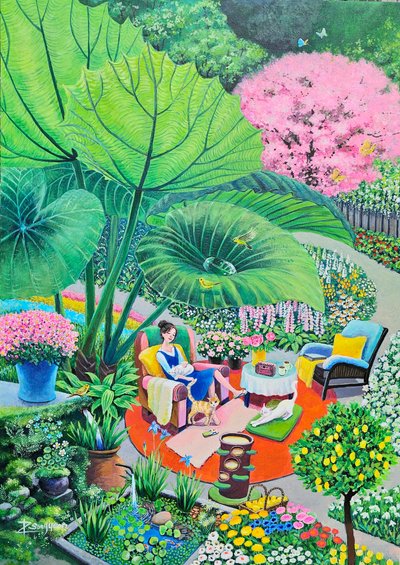 박송연, 초록 몽상의 숲