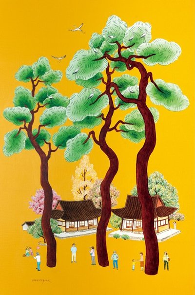 박미숙, 소나무가 품은 그곳에는 ㅡ 가을