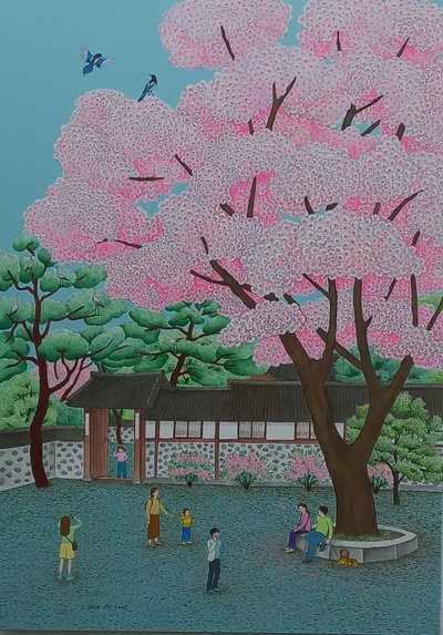 박미숙, 벚꽃 핀 고택에서