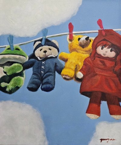 진영애, 매달린 우리