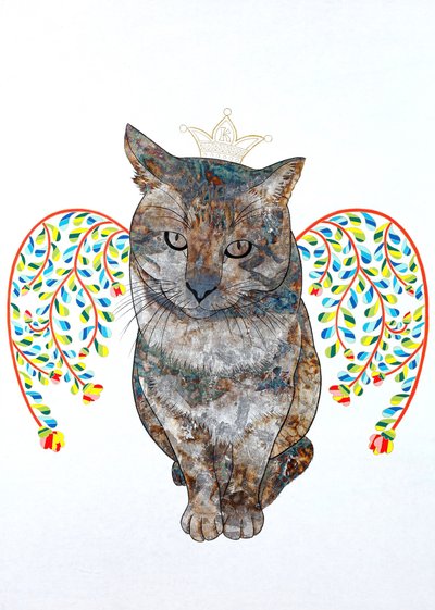 고선애, 행복한 얼룩이(길냥이)