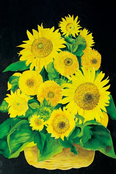 강선우, 해바라기가 있는 바구니