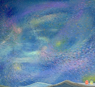 이기영, 공존, 별빛 속 평온