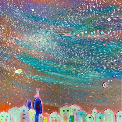 이기영, 공존, 별 바라보기