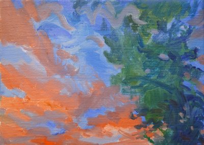 윤여름, 저녁의 구름