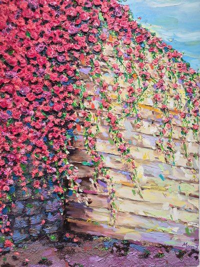 문제이, 6월의 줄장미꽃