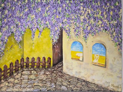 문제이, 5월의 등나무꽃