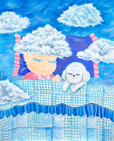곱슬, 부들보들이와-구름소년