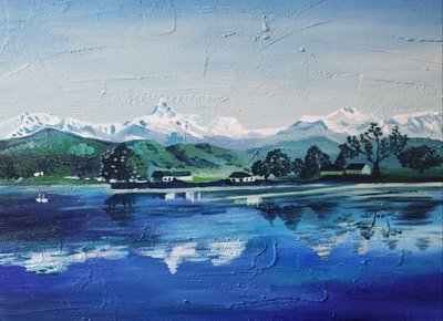 우라희, 태양빛을 쫓는 -  푸른 안개속의 안나푸르나