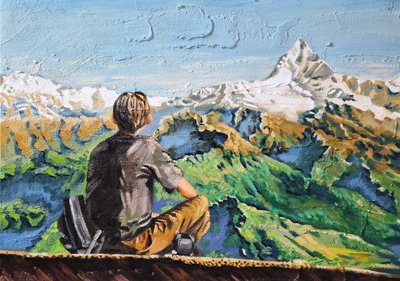 우라희, 태양빛을 쫓는 - 이른 아침 안나푸르나에서 그