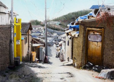 최희진, 중계동 산 104번지