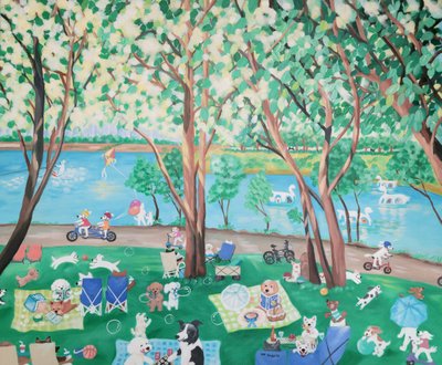 오경자, 일요일 오후의 소풍 (한강공원)