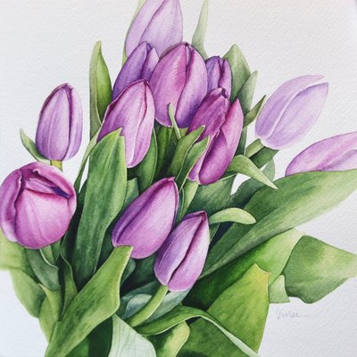 수채은, 튤립 다발