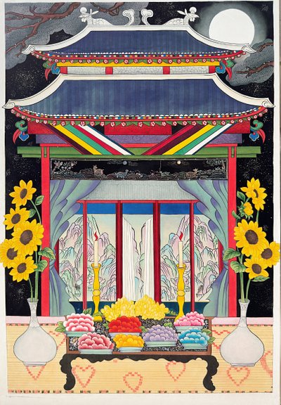 박기량, 감모여재(感慕如在), 나 가거든