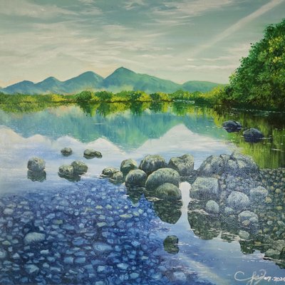 에니박스, 푸른 호숫가