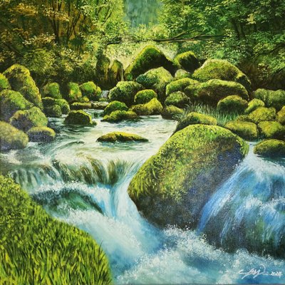 에니박스, 계곡의 바위