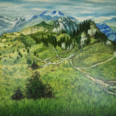 에니박스, 아름다운 산등성