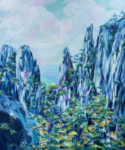 김채원, 바람의 실을 짜는 바위