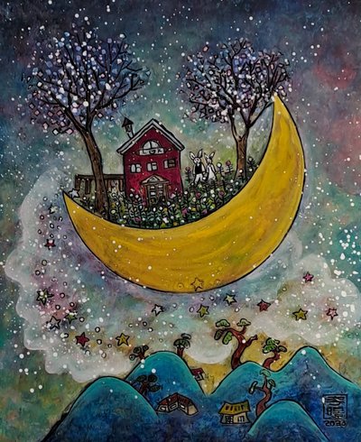 이경, 달 위의 집