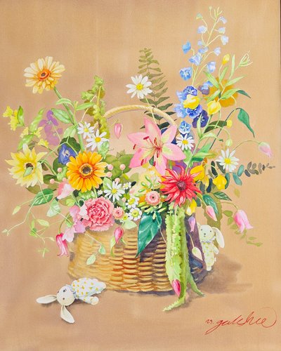 윤국희, Blossom colorful things – A Garden in a Basket