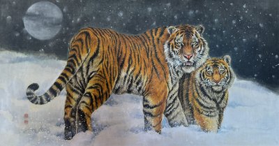 김성숙, 雪中虎II (설중호II)