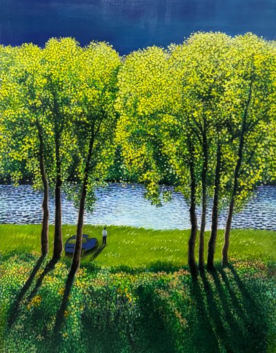 김성숙, 노닐다-바라보기