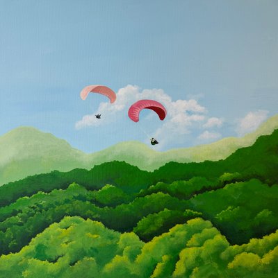 최인정, 유영하는 존재(들) Paragliding
