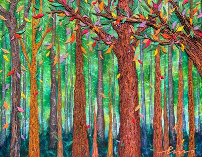 강경은, 숲의향기가흐른다…