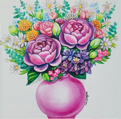 박영희, 꽃피다-장미