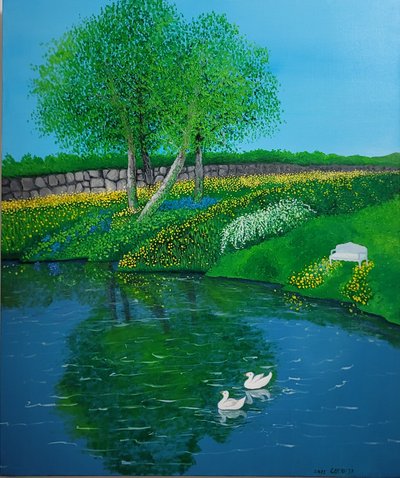 이애자, 노란 꽃들의 축제(봄 마중)