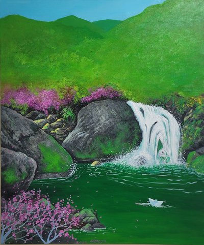 이애자, 조각배에 싣고 온 봄.