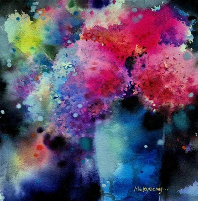 안모경, 수국 정물