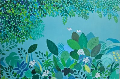 천인경, 초록의  공간