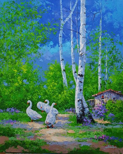 전인섭, 가족의 품