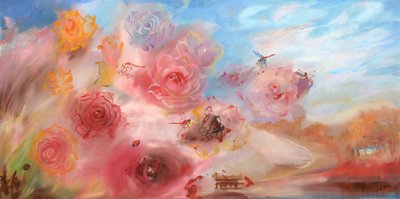 이길순, 장미가 있는 풍경