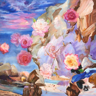 이길순, 장미가 있는 풍경