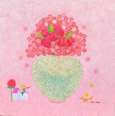 심완순, lovely flowers8