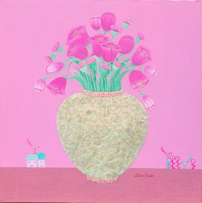 심완순, lovely flowers 9