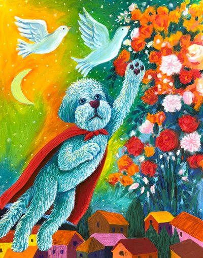 문연화, 샤갈의 마을을 꿈구며-2