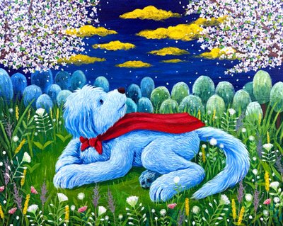 문연화, 밤의 정원에서