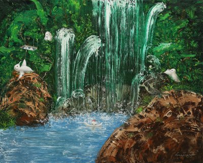 이강유, 산수감성