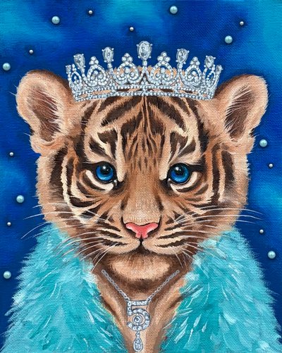 윤혜신, Luxury necklace And Tiger Princess