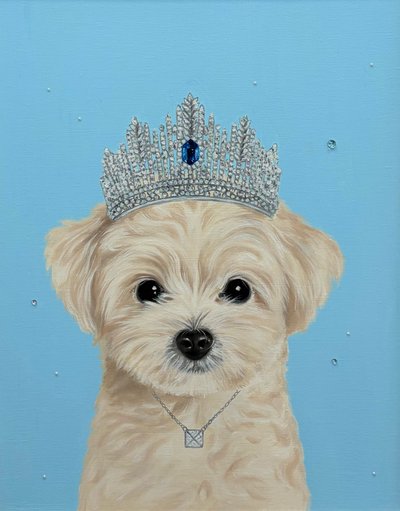 윤혜신, Luxury necklace And Puppy Princess_3