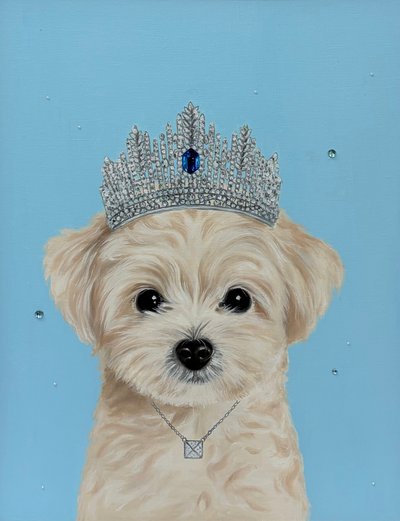 윤혜신, Luxury necklace And Puppy Princess_2