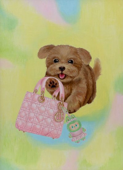윤혜신, Luxury bag And Puppy