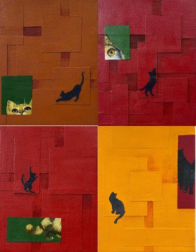 이현수, 고립과해방,소품 시리즈 중(레드)