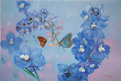 황두순, The Joy[제비고깔꽃]